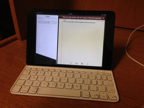 review logitechs ultrathin keyboard  ipad mini    smart cover   built