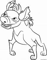 Hyena Coloriage Cheezi sketch template