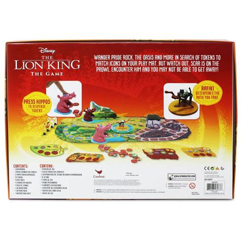 lion king classic board game  milton bradley wondertoysnl