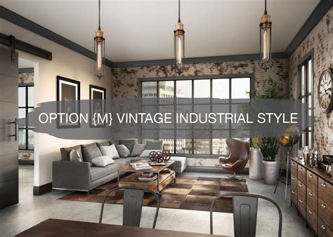 option  vintage industrial style constructionstyle
