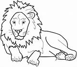 Lion Mouse Coloring Jungle King Pages Great Kids Coloriage Colouring Print Getdrawings Size Dessiner Getcolorings Disimpan Dari sketch template