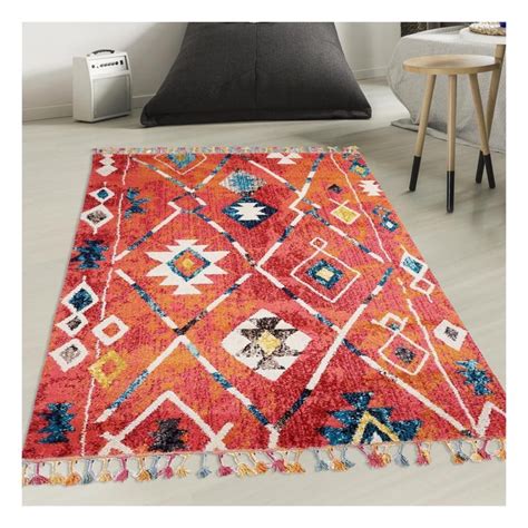 tapis berbere berber tribal mk  polypropylene  cm tapis decoration textile