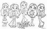 Bratz Coloring Pages Printable Cool2bkids Kids sketch template