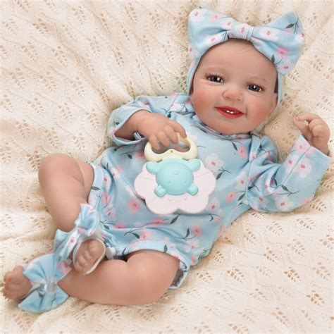 babeside waterproof bath doll  children toddler  realistic reborn baby dolls girl blue