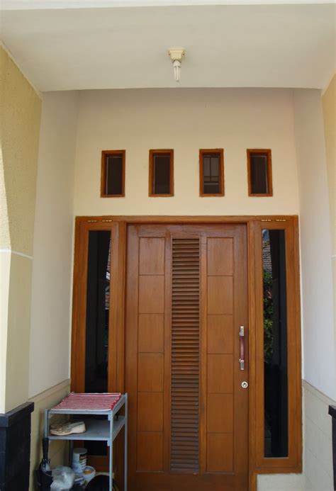 baru gambar rumah minimalis sederhana pintu satu gambar rumah
