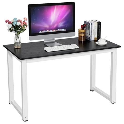 computer desk pc laptop table sturdy writing desk office desk computer table  home