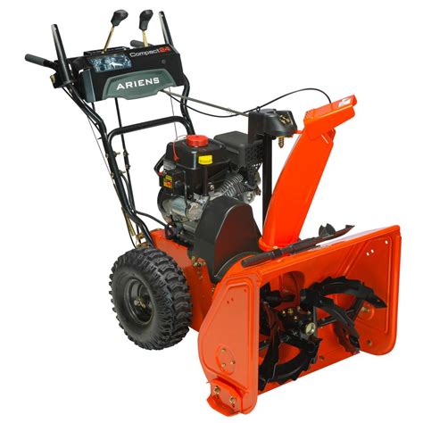 ariens compact    stage electric start gas snow blower