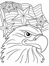 Coloring Independence Eagle Pages Crayola July 4th Printable Fourth Adult Color Patriotic Kids Print Flag America Book La sketch template
