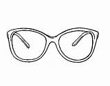 Gafas Occhiali Lentes Moderni Modernes Recortar Verres Ulleres Colorir Modernos Oculos Dibuix Line Acolore Menina óculos Dibuixos Coloritou Desenhos sketch template
