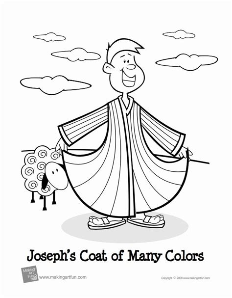 joseph   coat   colors coloring page   quality file