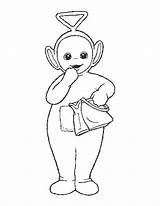 Teletubbies Tinky Winky Kleurplaat Kleurplaten sketch template