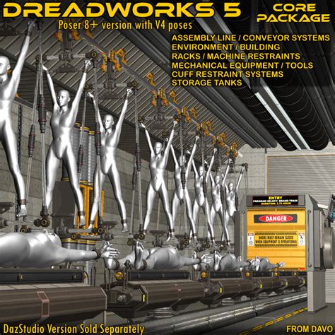 cgbytes store dreadworks 5 core package poser 8