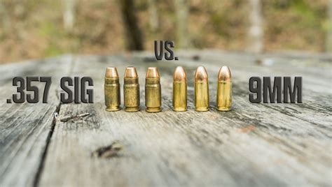 357 Sig Vs 9mm What Are The Differences And Which Is