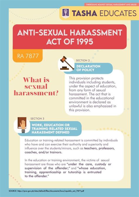 anti sexual harassment act of 1995 stcqc do better