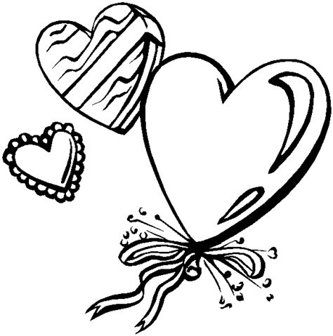 valentines day coloring pages love heart symbol