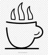 Cup Clipart Coloring Coffee Pinclipart sketch template