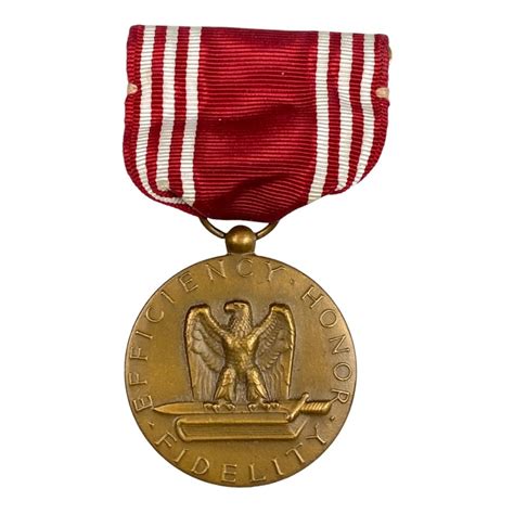 original wwii  army  good conduct medal oorlogsspullennl