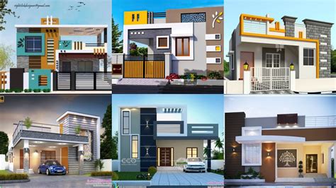 top  small house front elevation designs single floor house front view designs youtube