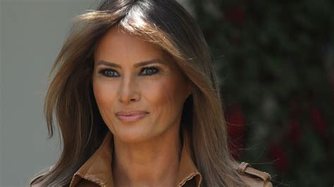 melania trump reappears after nearly a month out of the