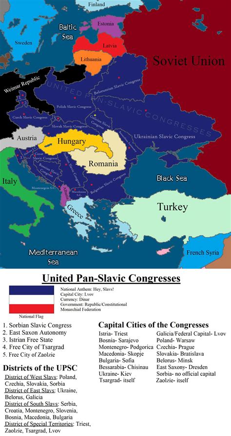 united pan slavic congresses circa  rimaginarymaps