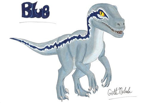 Jurassic World Blue The Raptor By Gothnebula On Deviantart