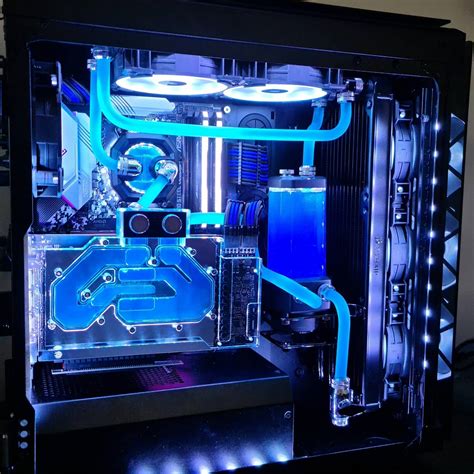 time water cooling   pretty  asus tuf