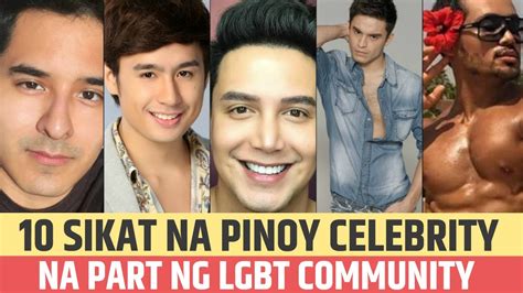 10 Pinoy Celebrities Na Part Ng Lgbt Community Tsismis Central Youtube