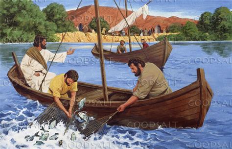 jesus helped fisherman goodsalt