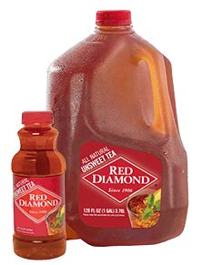 red diamond unsweet tea  gallon deer creek market