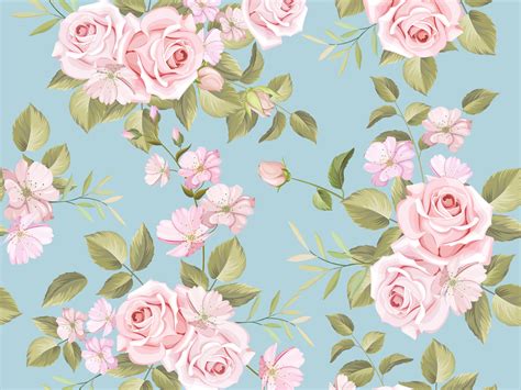 beautiful floral seamless pattern  lukasdedi seamless studio  dribbble