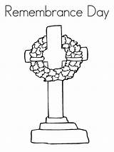 Remembrance Coloring Pages Memorial Printable Cross Color Kids Recommended Noodle Popular Holiday Twistynoodle Usa sketch template