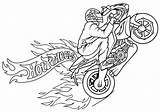 Motorrad Ausdrucken Motorradfahrer Feuer Cool2bkids Reifen sketch template