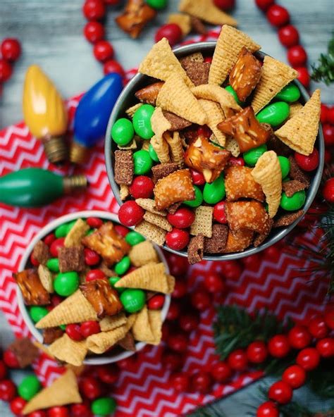 m and m snack mix recipe