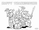 Coloring Pages Thanksgiving Ninja Superhero Birthday Turtle Turtles Sheets Parties Great Kids sketch template