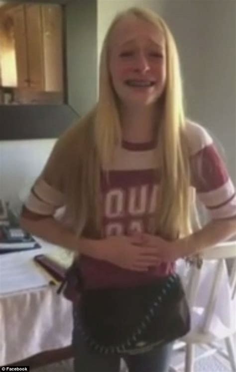 teenager cries tears of joy as she gets the call to say she s getting a new heart daily mail