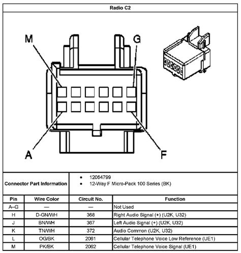 chevrolet malibu car radio wiring diagram