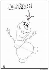 Frozen Olaf Coloring Magiccolorbook sketch template