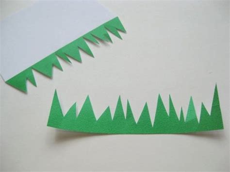 paper cutout grass stop motion inspiration pinterest