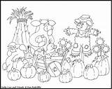 Harvest Coloring Pages Happy Time Getcolorings Birthday Print Printable Holly Color sketch template