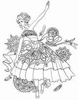 Ballerina Bailarina Balet Colorironline Drukuj Coloringonly Categorias sketch template