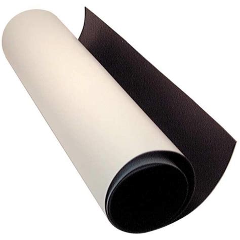 roll magnetic sheeting matte white magnets by hsmag