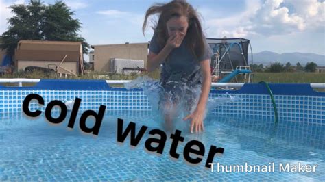 jumping   cold pool   youtube