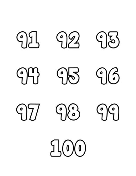 large  printable numbers printable templates