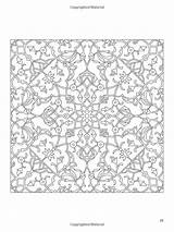 Coloring Pages Arabic Pattern Patterns Islamic Mandala Book Moroccan Color Colouring Books Designs Dover Embroidery Zentangle Adult Sheets Floral Choose sketch template
