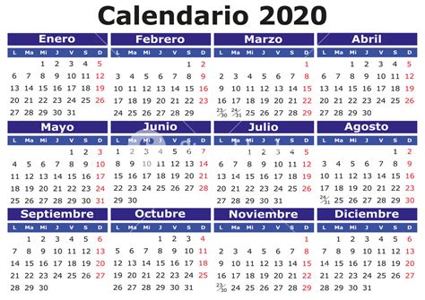 vector calendar spanish easy edit apply