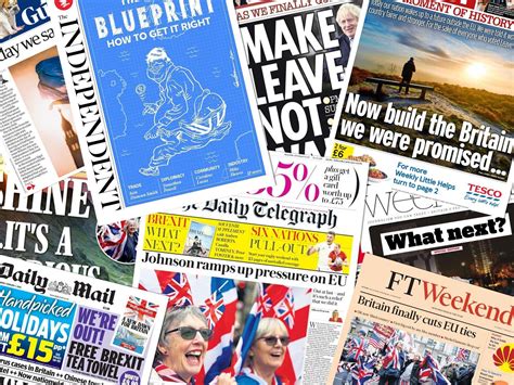 flipboard  day   goodbye newspapers react  britain leaving  eu