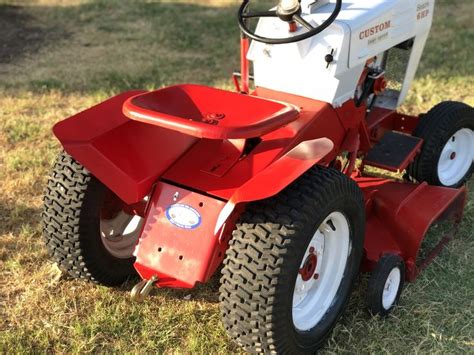 sears custom   lawn tractor garden tractor lawn mower