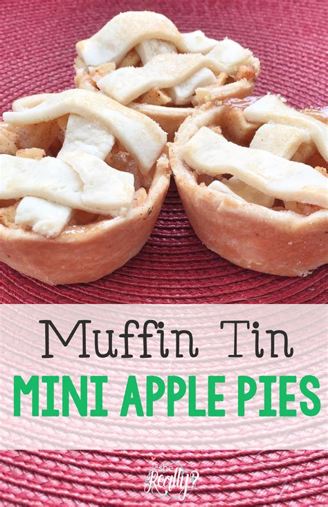 Muffin Tin Mini Apple Pies Mini Apple Pies Apple Pie Mini Apple