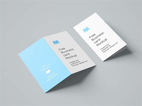 folded card template