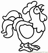 Coloring Pages Chickens Chicken Cliparts Printable Attribution Forget Link Don sketch template